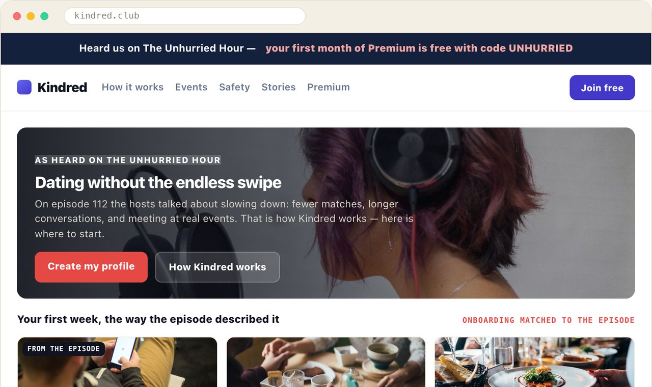 Dating and Community App Personalization Example